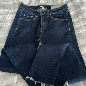 RAG AND BONE HIGH RISE SKINNY JEANS COLOR HERITAGE